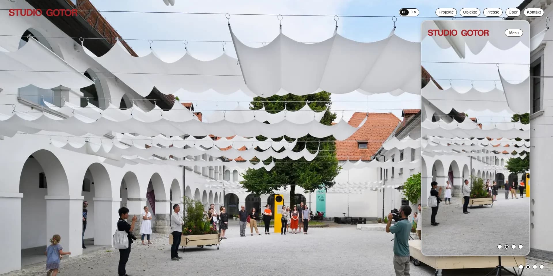 Zweisprachige Architektur-Webseite mit CMS – Bild 1